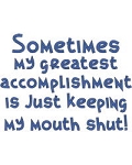 Greatest Accomplishment